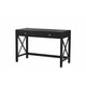 Oh! Home Elsa Writing Desk, Ebony with Rub Thru