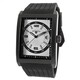Swiss Legend Men's SL-40012-BB-02S Limousine Silver Dial Black Silicone Watch 