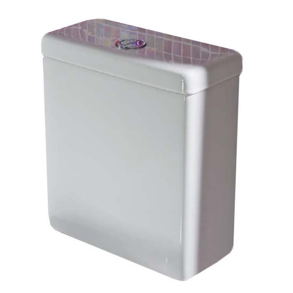 Caroma 814790W Adelaide Cube 270 Toilet Tank Only