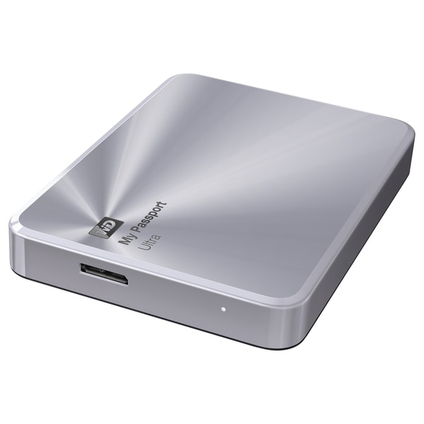 WD WDBEZW0020BSL-NESN My Passport&reg; Ultra Metal Edition 2 TB Silve