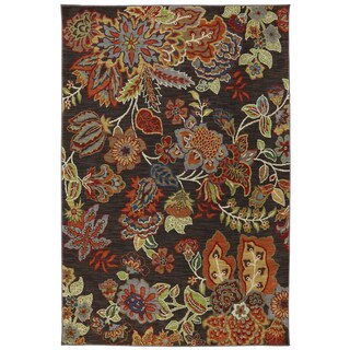 Buy  Woven Karastan Pasarella Coffee Bean Nylon Rug (8' x 10')