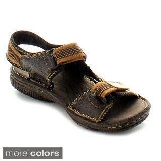 J's Awake Men's 'Marcos-03' Casual Backstrap Sandals