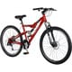 Victory Mens' Red Jackpot 2.0 Full Suspension Mountain Bike with 27.5-inch Wheels and 18-inch Frame