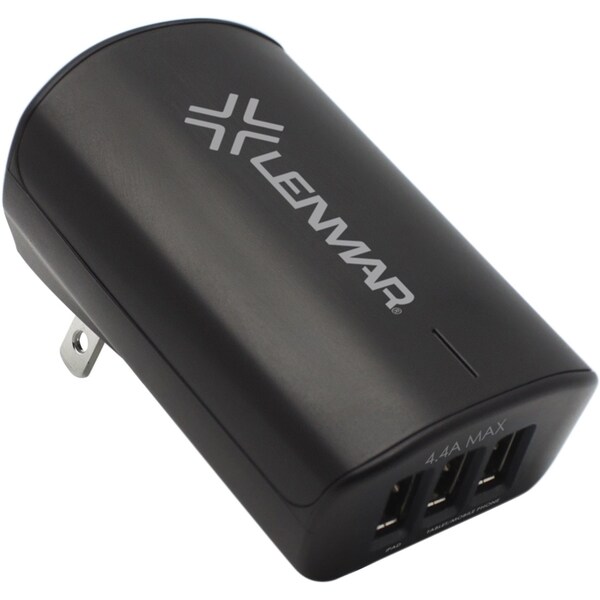 Lenmar 3 USB Charger for iPads, Tablets and Mobile Phones