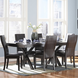 Cheap TRIBECCA HOME Dartford Espresso Dining Table