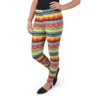 Hailey Jeans Co. Junior's Soft Printed Leggings-Image