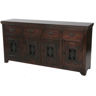 Low Price Mirage 4-door 4-drawer Solid Wood Buffet