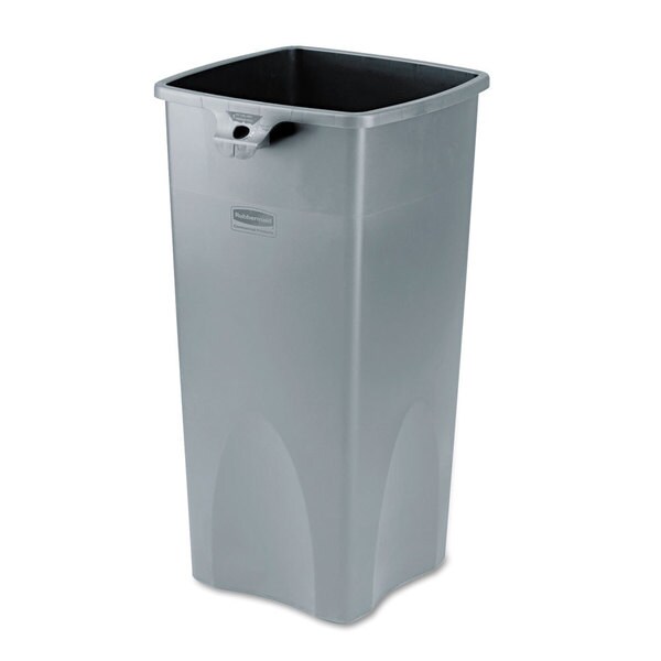 Rubbermaid Commercial 23GL Grey Untouchable Square Container