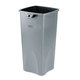 Rubbermaid Commercial 23GL Grey Untouchable Square Container