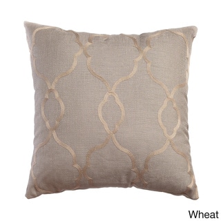 Find Cheap Price Camay Faux Linen 18-inch Throw Pillow (Set of 2)