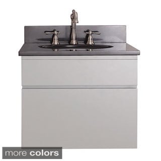 Avanity Tribeca 24-inch Grey Wall Mount Vanity