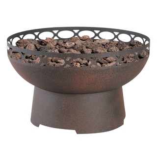 See Reviews Constentino 50,000 BTU Steel Fire Pit