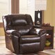 Signature Design by Ashley Rouge DuraBlend Mahogany Rocker Recliner