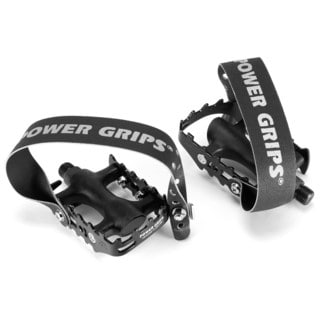 Power Grips Sport Bicycle Pedal Kit with Straps-Image