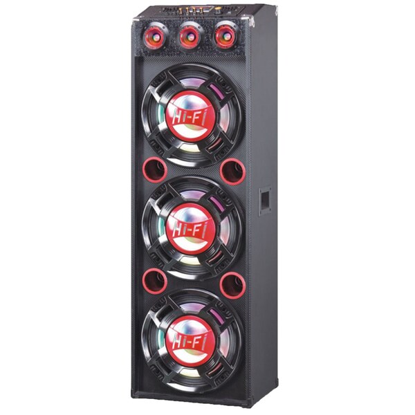 QFX Pro Audio SBX-412300BT Speaker System - Wireless Speaker(s) - Red