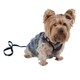 Insten Pet Dog Puppy Poly Cotton Harness with Leash Chain Strap Rope Clothes Apparel