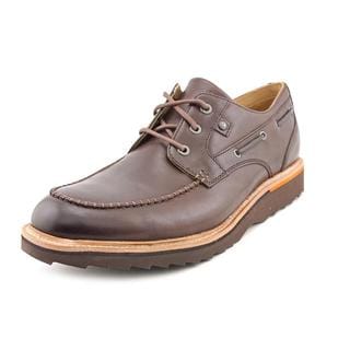 Compare Price Rockport Men's 'Union Street Boat Moc' Leather Casual Shoes