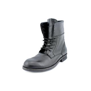 (^ ^)// Guess Men's 'Differ' Leather Boots (Size 10 )