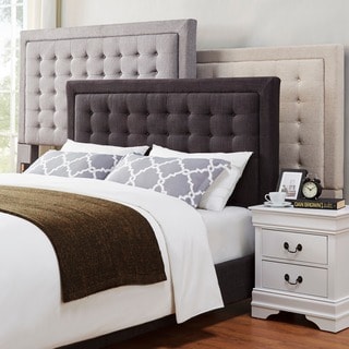 Special Offers INSPIRE Q Bellevista Button-tufted Square Full Upholstered Headboard