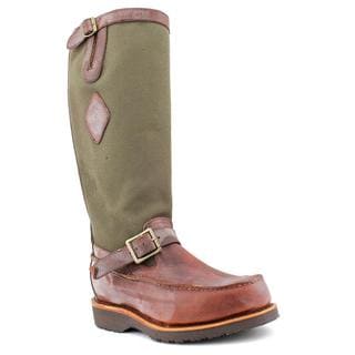Hot Deal Chippewa Men's '17" Pullon All Around ' Basic Textile Boots - Wide (Size 6 )