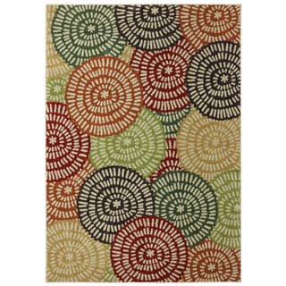 Buy Online Woven Karastan Kimono Croissant Nylon Rug (8' x 10')