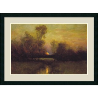 See Reviews Dennis Sheehan 'Summer Moonrise' Framed Art Print 42 x 31-inch