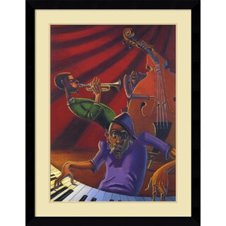 Online Specials  Justin Bua 'Jazz Trio' Framed Art Print