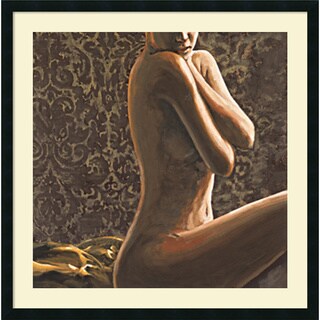 ###  Giorgio Mariani 'Neoclassico II' Framed Art Print 34 x 34-inch