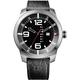 Tommy Hilfiger Men's 1791014 Black Leather Strap Watch 