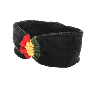 Unisex Knit Rasta Reggae Headband (Nepal)-Image