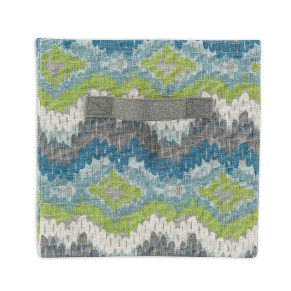 Frosty Plains 11 x 10.75 Storage Bin with Handle