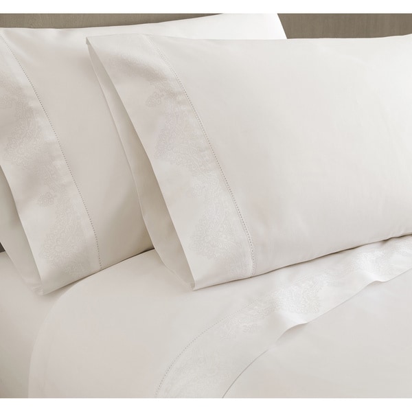 Jacquard Cuff Luxury Sheet Set