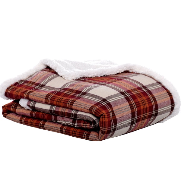 Eddie Bauer Edgewood Plaid Down Alternative Reversible 3-piece 