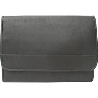 Piel Leather Envelope Portfolio 2363 Black Leather