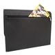 Piel Leather Envelope Portfolio 2363 Black Leather