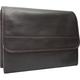 Piel Leather Envelope Portfolio 2363 Chocolate Leather