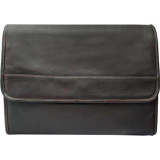 Piel Leather Envelope Portfolio 2363 Chocolate Leather