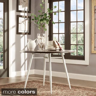Compare Price Belita Mid-century Two-tone Modern Wood Dining Table