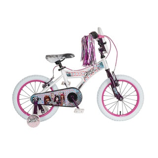 Bratz - 16 inch White/Purple Bike-Image