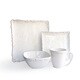 Bianca Wave White 16-piece Dinner Set