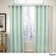 Grand Luxe Madison Linen Chenille Grommet Top Curtain Panel