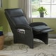Simple Living Addin Charcoal Grey Recliner