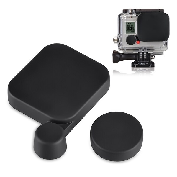 INSTEN Black Protective Housing Lens Cap Camera Case Cover for GoPro Hero 3