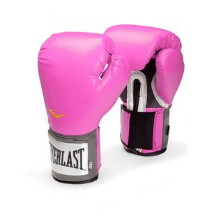 Everlast Pro Style Women's Pink Training Gloves-Image