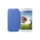 Samsung Galaxy S4 Flip Light Blue Cover Folio Case