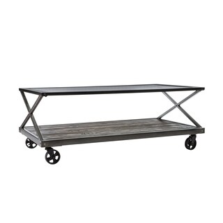 Best Shopping Liberty Avignon Contemporary Cocktail Table with Casters