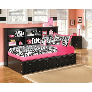 Find Cheap Price Signature Design by Ashley Jaidyn Black Storage Bed