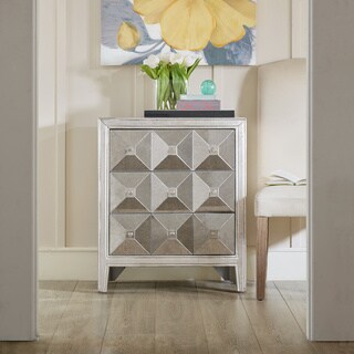 Low Price Madison Park Antique Silver Apothecary Chest