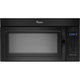 Whirlpool 1.7-cubic-foot Over-the-Range Black Microwave