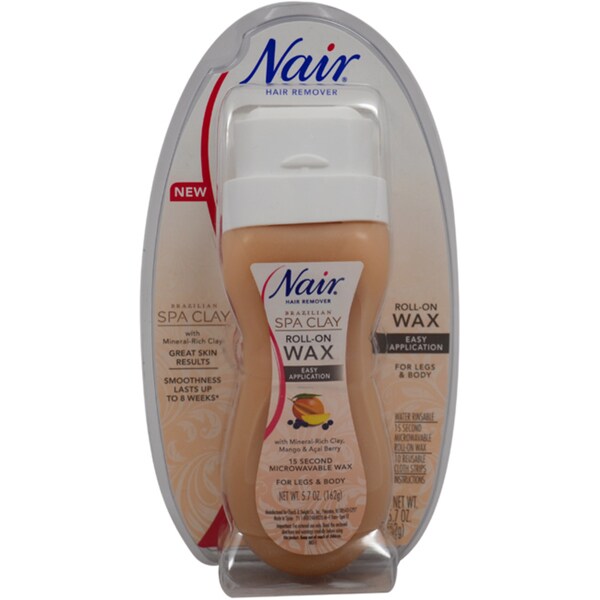 Nair Brazilian Spa Clay Roll-on 5.7-ounce Wax
